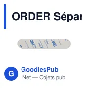 Séparateur de câbles en silicone personnalisable avec logo - Miniature 3