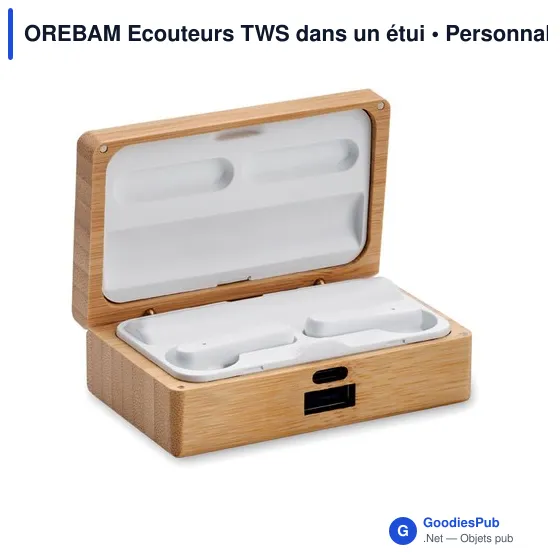 OREBAM Ecouteurs TWS dans un étui - Image 1