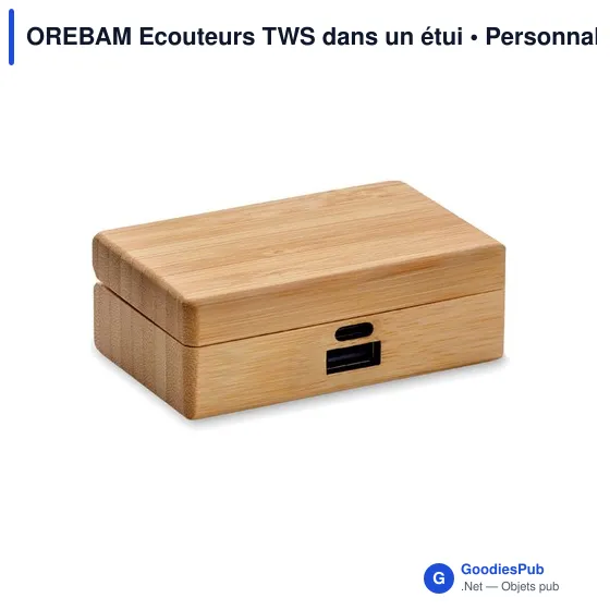 OREBAM Ecouteurs TWS dans un étui - Image 3