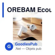 OREBAM Ecouteurs TWS dans un étui - Miniature 5