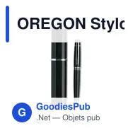 OREGON Stylo bille twist métal - Miniature 1