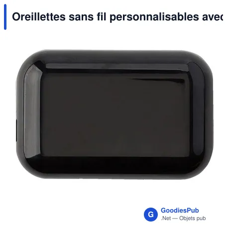 Oreillettes sans fil personnalisables avec logo - Mourad