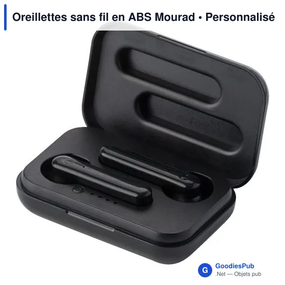 Oreillettes sans fil personnalisables avec logo - Mourad - Image 4