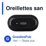 Oreillettes sans fil en ABS Waylon - Miniature 3