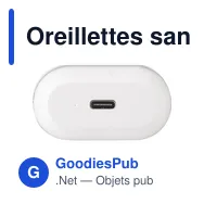 Oreillettes sans fil en ABS Waylon - Miniature 4