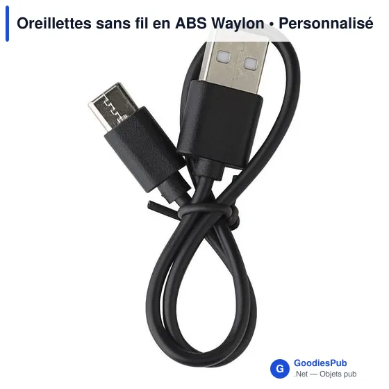 Oreillettes sans fil en ABS Waylon - Image 5