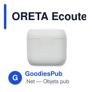 ORETA Ecouteurs TWS et base de charge - Miniature 2