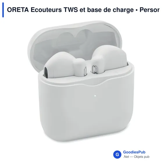ORETA Ecouteurs TWS et base de charge - Image 3