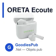 ORETA Ecouteurs TWS et base de charge - Miniature 4