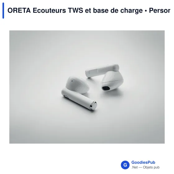 ORETA Ecouteurs TWS et base de charge - Image 5