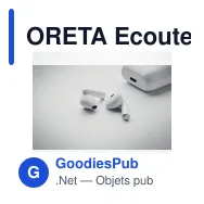 ORETA Ecouteurs TWS et base de charge - Miniature 8