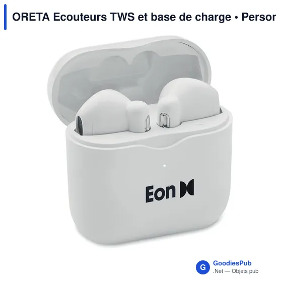 ORETA Ecouteurs TWS et base de charge - Image 9