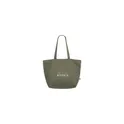 Variante olive - Sac shopping personnalisable Organic Canvas Pro Shopper avec logo
