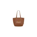 Variante marron - Sac shopping personnalisable Organic Canvas Pro Shopper avec logo