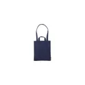 Variante bleu marine - Sac shopping personnalisable en toile de coton biologique - Organic Cottonavec logo