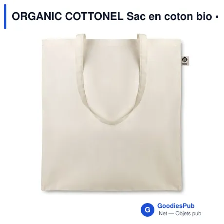 ORGANIC COTTONEL Sac en coton bio