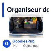 Organiseur de voiture pliable | Reign - Miniature 2