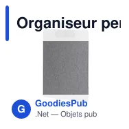 Organiseur personnalisable Germind avec logo pour bureau - Miniature 1