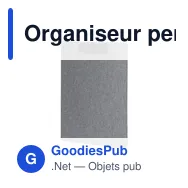 Organiseur personnalisable Germind avec logo pour bureau - Miniature 3