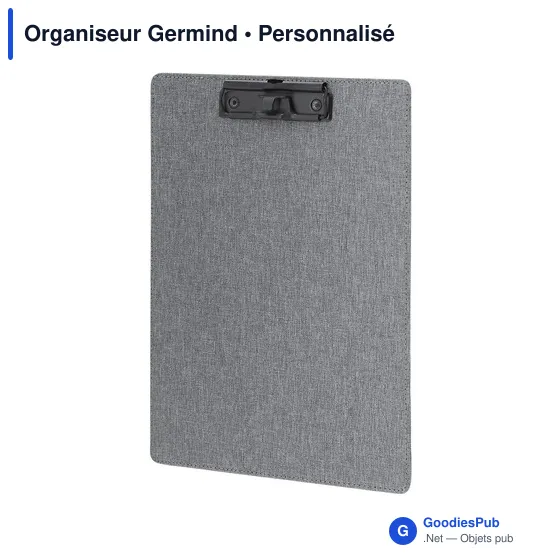 Organiseur personnalisable Germind avec logo pour bureau - Image 3