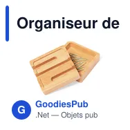 Organiseur de bureau personnalisable avec logo - Kosinen - Miniature 4