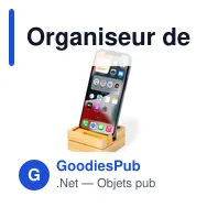 Organiseur de bureau personnalisable avec logo - Kosinen - Miniature 6