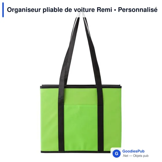 Organiseur pliable de voiture personnalisable avec logo - Remi - Image 2