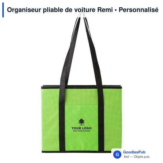 Organiseur pliable de voiture personnalisable avec logo - Remi - Image 5