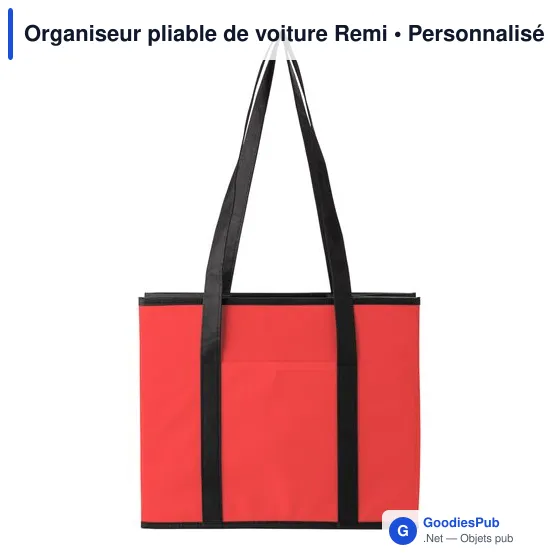Organiseur pliable de voiture personnalisable avec logo - Remi - Image 6