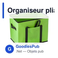 Organiseur pliable de voiture personnalisable avec logo - Remi - Miniature 8