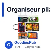 Organiseur pliable de voiture personnalisable avec logo - Remi - Miniature 9