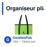 Organiseur pliable de voiture personnalisable avec logo - Remi - Miniature 10