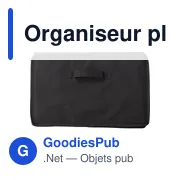Organiseur de voiture personnalisable avec logo - Thatcher - Miniature 1