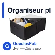 Organiseur de voiture personnalisable avec logo - Thatcher - Miniature 2