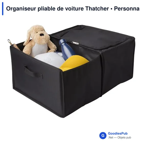 Organiseur de voiture personnalisable avec logo - Thatcher - Image 2