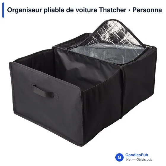 Organiseur de voiture personnalisable avec logo - Thatcher - Image 4