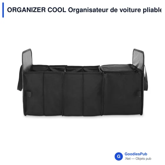 Organisateur de voiture pliable personnalisable avec logo - Image 11