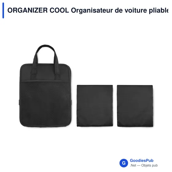 Organisateur de voiture pliable personnalisable avec logo - Image 4