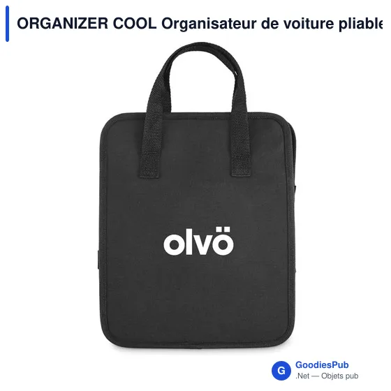 Organisateur de voiture pliable personnalisable avec logo - Image 6