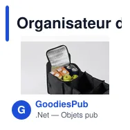Organisateur de voiture pliable personnalisable avec logo - Miniature 8
