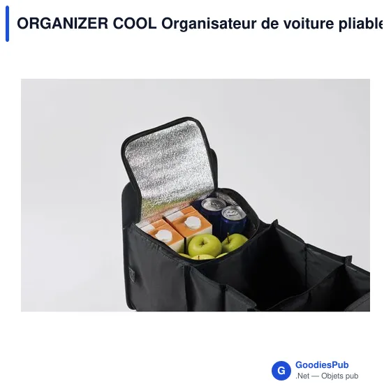 Organisateur de voiture pliable personnalisable avec logo - Image 8