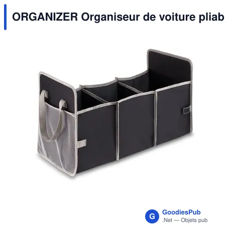 ORGANIZER Organiseur de voiture pliable