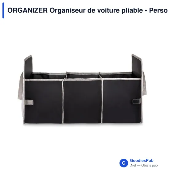 ORGANIZER Organiseur de voiture pliable - Image 2