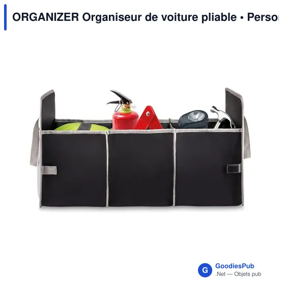 ORGANIZER Organiseur de voiture pliable - Image 3