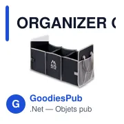 ORGANIZER Organiseur de voiture pliable - Miniature 6