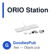 ORIO Station de charge pliable - Miniature 1