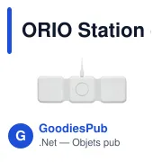 ORIO Station de charge pliable - Miniature 2