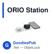 ORIO Station de charge pliable - Miniature 4