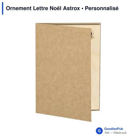 Ornement Lettre Noël Astrox - Image 4