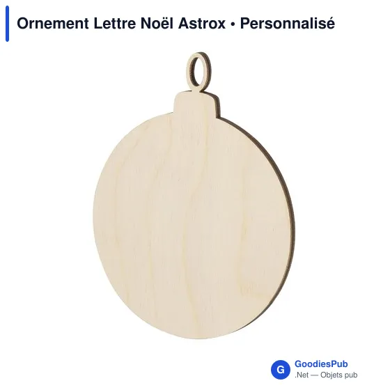 Ornement Lettre Noël Astrox - Image 5